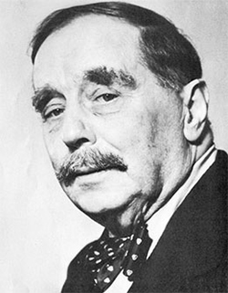 H. G. Wells photographic portrait